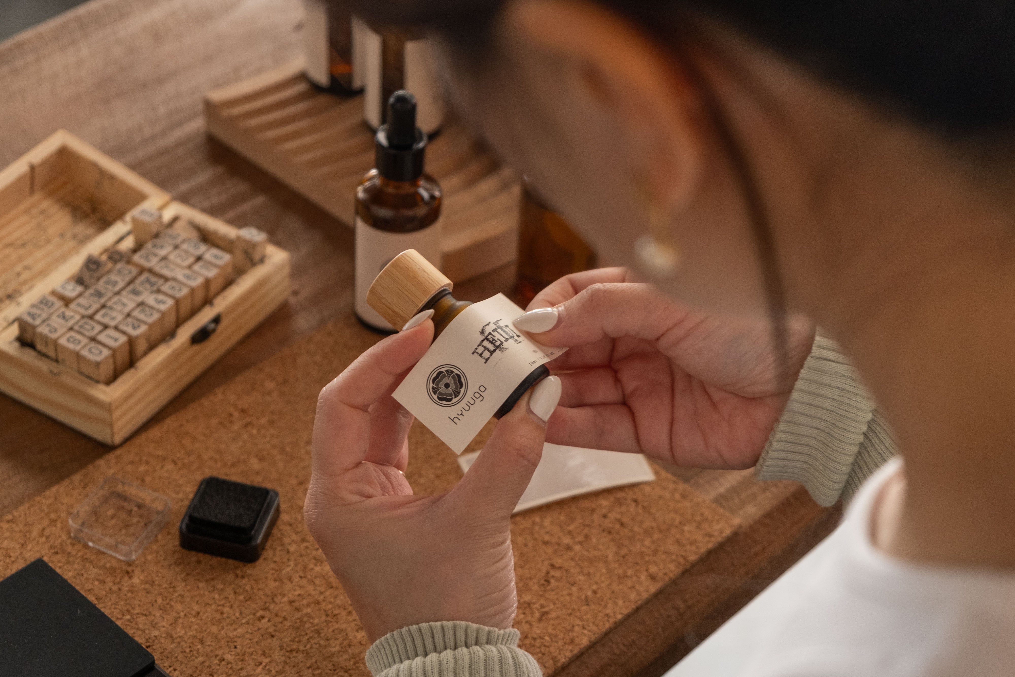 Personalised label for your very own Essential Oil Blend