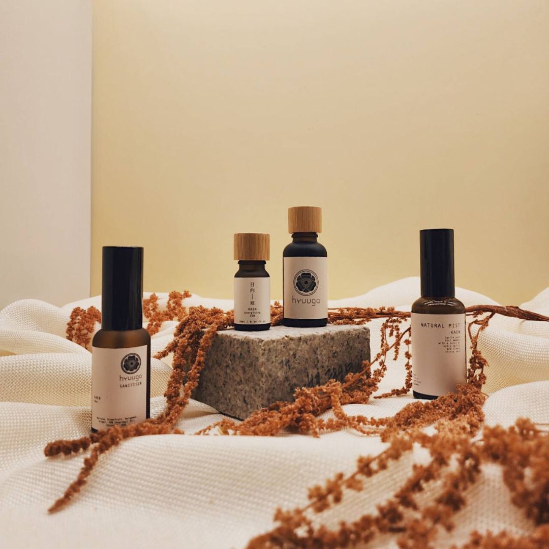 Hyuuga KAEN Collection - Essential Oil Blend, Natural Mist, Sanitiser