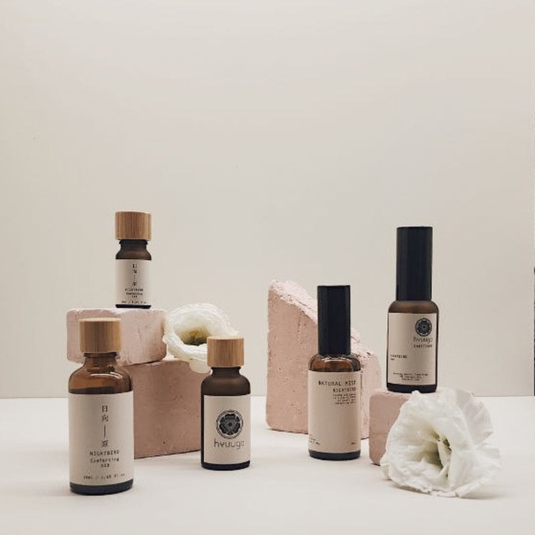 Hyuuga Nightbird Collection - Essential oil, blend, natural mist, sanitiser