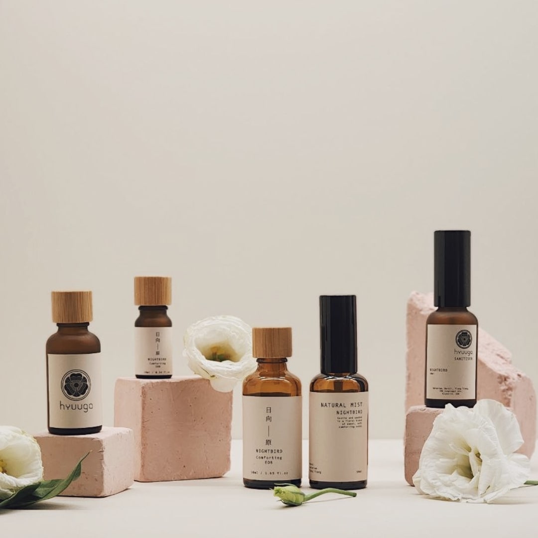 Hyuuga Nightbird Collection - Essential oil, blend, natural mist, sanitiser