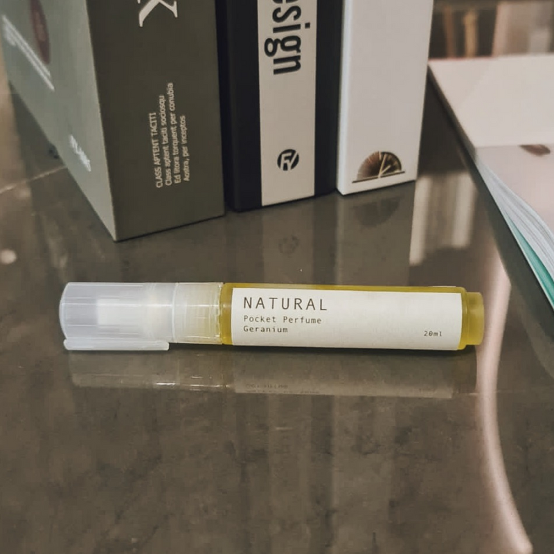 Geranium pocket perfume